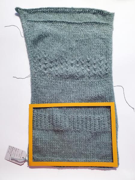 Alpaca Air II Strickprobe